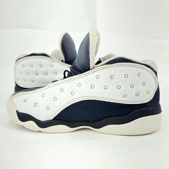 Nike Air Jordan 13 Retro Obsidian Blue White DJ3004-144 Toddler Youth Size 9C - Picture 4 of 10